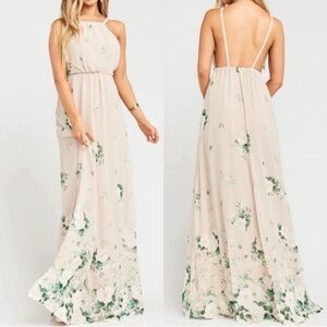 NWT Show Me Your Mumu Amanda Maxi Dress Bouquet Toss Size XXS